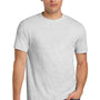 Jerzees Mens Dri-Power Moisture Wicking Short Sleeve Crewneck T-Shirt - Ash Grey