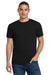 Jerzees 29M/29MR/29MT Mens Dri-Power Moisture Wicking Short Sleeve Crewneck T-Shirt Black Model Front