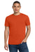 Jerzees 29M/29MR/29MT Mens Dri-Power Moisture Wicking Short Sleeve Crewneck T-Shirt Burnt Orange Model Front