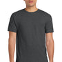 Jerzees Mens Dri-Power Moisture Wicking Short Sleeve Crewneck T-Shirt - Heather Black