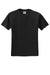 Jerzees 29M/29MR/29MT Mens Dri-Power Moisture Wicking Short Sleeve Crewneck T-Shirt Black Flat Front