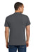 Jerzees 29M/29MR/29MT Mens Dri-Power Moisture Wicking Short Sleeve Crewneck T-Shirt Charcoal Grey Model Back