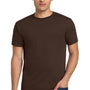 Jerzees Mens Dri-Power Moisture Wicking Short Sleeve Crewneck T-Shirt - Chocolate Brown