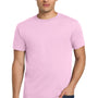 Jerzees Mens Dri-Power Moisture Wicking Short Sleeve Crewneck T-Shirt - Classic Pink