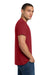 Jerzees 29M/29MR/29MT Mens Dri-Power Moisture Wicking Short Sleeve Crewneck T-Shirt Crimson Red Model Side