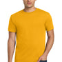 Jerzees Mens Dri-Power Moisture Wicking Short Sleeve Crewneck T-Shirt - Gold