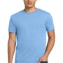 Jerzees Mens Dri-Power Moisture Wicking Short Sleeve Crewneck T-Shirt - Light Blue