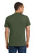 Jerzees 29M/29MR/29MT Mens Dri-Power Moisture Wicking Short Sleeve Crewneck T-Shirt Military Green Model Back