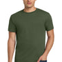 Jerzees Mens Dri-Power Moisture Wicking Short Sleeve Crewneck T-Shirt - Military Green