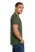 Jerzees 29M/29MR/29MT Mens Dri-Power Moisture Wicking Short Sleeve Crewneck T-Shirt Military Green Model Side