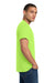 Jerzees 29M/29MR/29MT Mens Dri-Power Moisture Wicking Short Sleeve Crewneck T-Shirt Neon Green Model Side