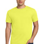 Jerzees Mens Dri-Power Moisture Wicking Short Sleeve Crewneck T-Shirt - Neon Yellow