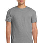 Jerzees Mens Dri-Power Moisture Wicking Short Sleeve Crewneck T-Shirt - Oxford Grey