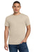 Jerzees 29M/29MR/29MT Mens Dri-Power Moisture Wicking Short Sleeve Crewneck T-Shirt Sandstone Model Front