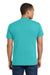 Jerzees 29M/29MR/29MT Mens Dri-Power Moisture Wicking Short Sleeve Crewneck T-Shirt Scuba Blue  Model Back