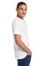 Jerzees 29M/29MR/29MT Mens Dri-Power Moisture Wicking Short Sleeve Crewneck T-Shirt White Model Side