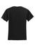 Jerzees 29M/29MR/29MT Mens Dri-Power Moisture Wicking Short Sleeve Crewneck T-Shirt Black Flat Back