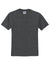 Jerzees 29M/29MR/29MT Mens Dri-Power Moisture Wicking Short Sleeve Crewneck T-Shirt Heather Black Flat Front