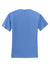 Jerzees 29M/29MR/29MT Mens Dri-Power Moisture Wicking Short Sleeve Crewneck T-Shirt Columbia Blue Flat Back