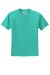 Jerzees 29M/29MR/29MT Mens Dri-Power Moisture Wicking Short Sleeve Crewneck T-Shirt Cool Mint Green Flat Front