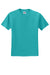 Jerzees 29M/29MR/29MT Mens Dri-Power Moisture Wicking Short Sleeve Crewneck T-Shirt Jade Green Flat Front