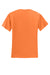 Jerzees 29M/29MR/29MT Mens Dri-Power Moisture Wicking Short Sleeve Crewneck T-Shirt Safety Orange Flat Back