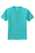 Jerzees 29M/29MR/29MT Mens Dri-Power Moisture Wicking Short Sleeve Crewneck T-Shirt Scuba Blue  Flat Front