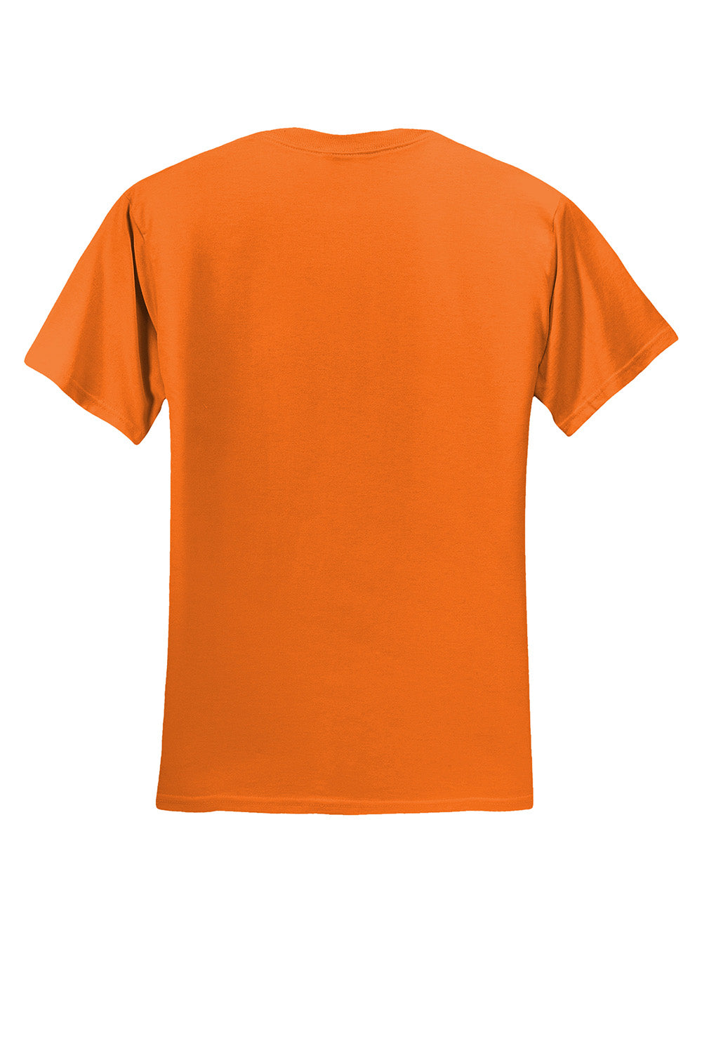 Jerzees 29M/29MR/29MT Mens Dri-Power Moisture Wicking Short Sleeve Crewneck T-Shirt Tennessee Orange Flat Back