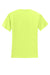 Jerzees 29M/29MR/29MT Mens Dri-Power Moisture Wicking Short Sleeve Crewneck T-Shirt Safety Green Flat Back