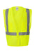 Kishigo 1085-1086 Mens Ultra Cool Mesh Vest w/ Pockets Lime Green Flat Front