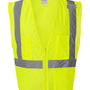 Kishigo Mens Ultra Cool Mesh Vest w/ Pockets - Lime Green - NEW