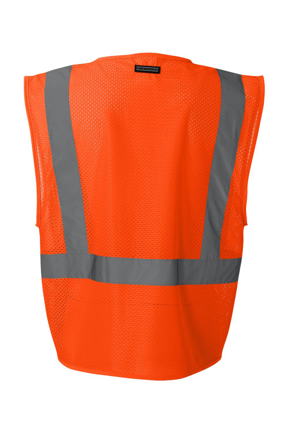 Kishigo 1085-1086 Mens Ultra Cool Mesh Vest w/ Pockets Orange Flat Back