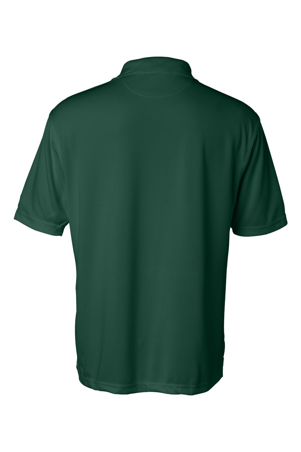 Sierra Pacific 0469 Mens Moisture Wish Mesh Short Sleeve Polo Shirt Forest Green Flat Back