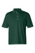 Sierra Pacific 0469 Mens Moisture Wish Mesh Short Sleeve Polo Shirt Forest Green Flat Front