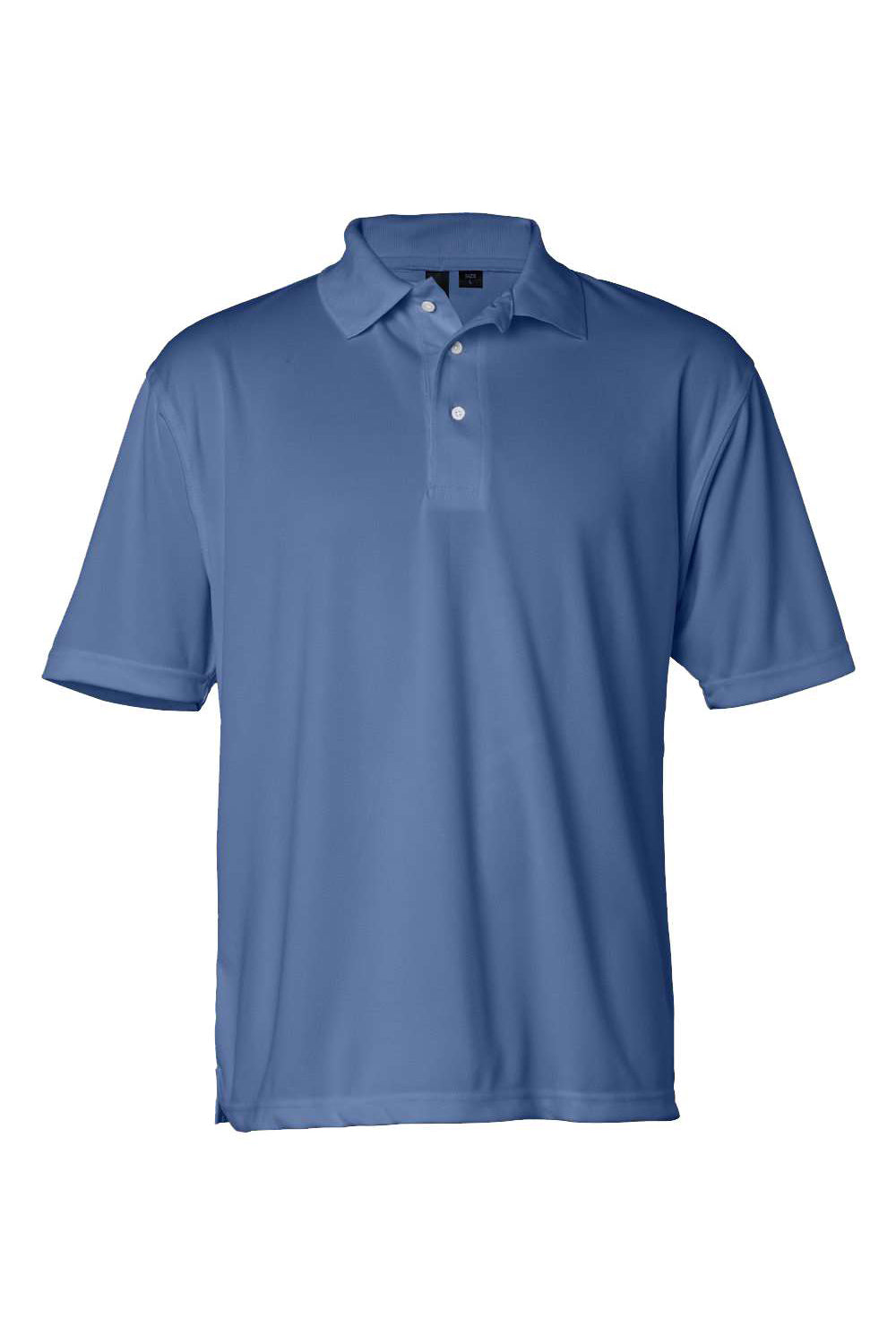 Sierra Pacific 0469 Mens Moisture Wish Mesh Short Sleeve Polo Shirt Blueberry Flat Front