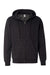 Independent Trading Co. SS4500Z Mens Full Zip Hooded Sweatshirt Hoodie Heather Charcoal Grey Flat Front