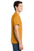 Hanes 5590/H5590 Mens ComfortSoft Short Sleeve Crewneck T-Shirt w/ Pocket Gold Model Side