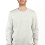 Threadfast Apparel Mens Ultimate Fleece Crewneck Sweatshirt - Heather Oatmeal