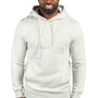 Threadfast Apparel Mens Ultimate Fleece Hooded Sweatshirt Hoodie w/ Pockets - Heather Oatmeal