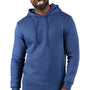 Threadfast Apparel Mens Ultimate Fleece Hooded Sweatshirt Hoodie w/ Pockets - Navy Blue