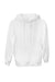 Threadfast Apparel 320H Mens Ultimate Fleece Hooded Sweatshirt Hoodie w/ Pockets White Flat Front