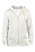 Threadfast Apparel 320Z Mens Ultimate Fleece Full Zip Hooded Sweatshirt Hoodie w/ Pockets Heather Oatmeal Flat Front