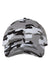 Valucap VC300A Mens Adult Bio-Washed Classic Dad Hat Grey Camo Flat Front