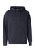 Independent Trading Co. SS4500 Mens Hooded Sweatshirt Hoodie Heather Classic Navy Blue Flat Front