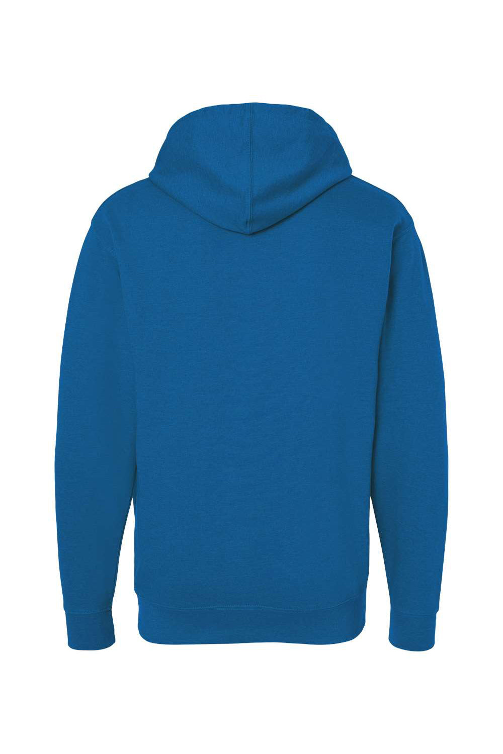 Independent Trading Co. SS4500 Mens Hooded Sweatshirt Hoodie Heather Royal Blue Flat Back