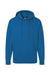 Independent Trading Co. SS4500 Mens Hooded Sweatshirt Hoodie Heather Royal Blue Flat Front