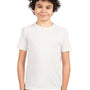 Next Level Youth Fine Jersey Short Sleeve Crewneck T-Shirt - White