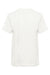 Next Level 3310 Youth Fine Jersey Short Sleeve Crewneck T-Shirt White Flat Back