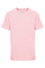 Next Level 3310 Youth Fine Jersey Short Sleeve Crewneck T-Shirt Light Pink Flat Front