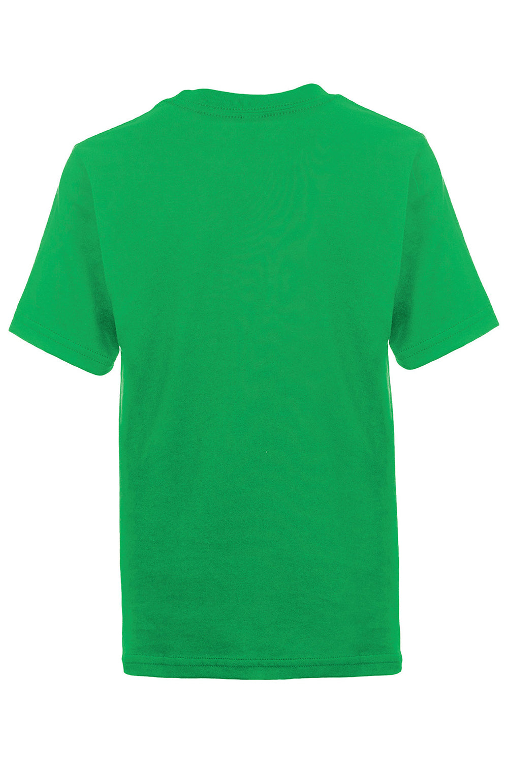 Next Level 3310 Youth Fine Jersey Short Sleeve Crewneck T-Shirt Kelly Green Flat Back